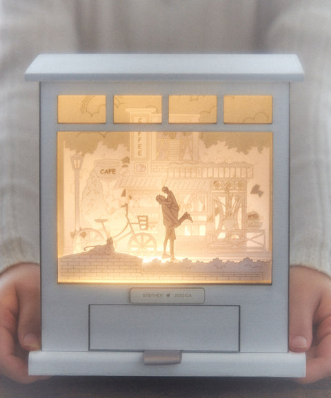 【The Intention of Happiness – 3D Mood Light Jewellery Box】 KAMICARV